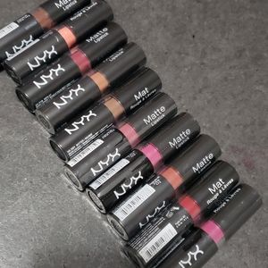 10 NYX MATTE LIPSTICK